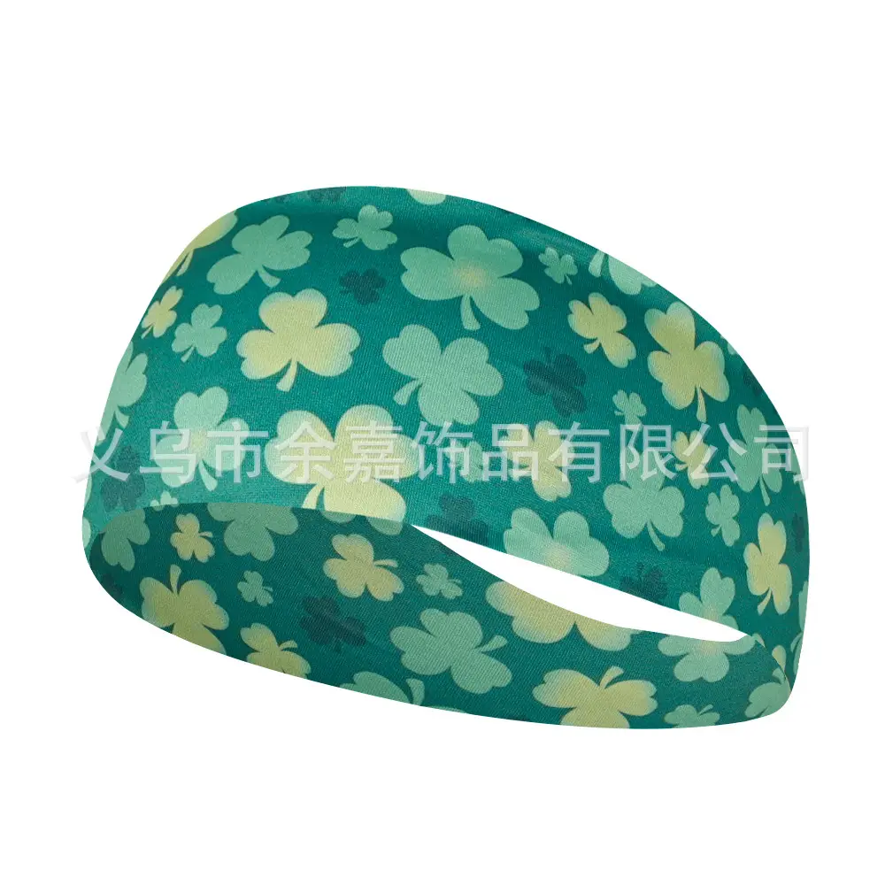 St. Patrick's Irish Four Leaf Clover Headband for Women - Image 22