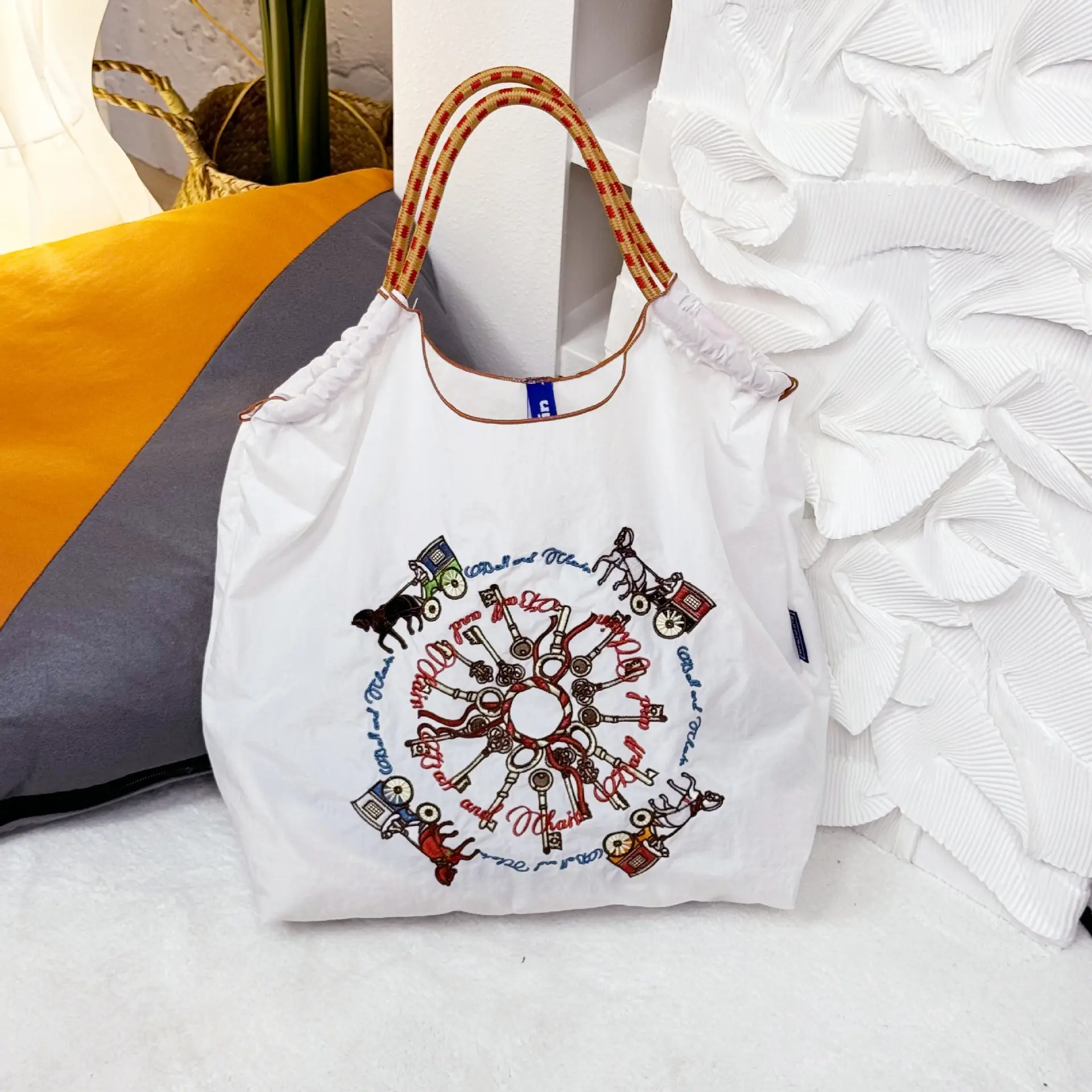 White key carriage