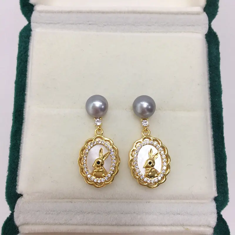 5 Pearl Earrings for Women Gold Plated — feature 7