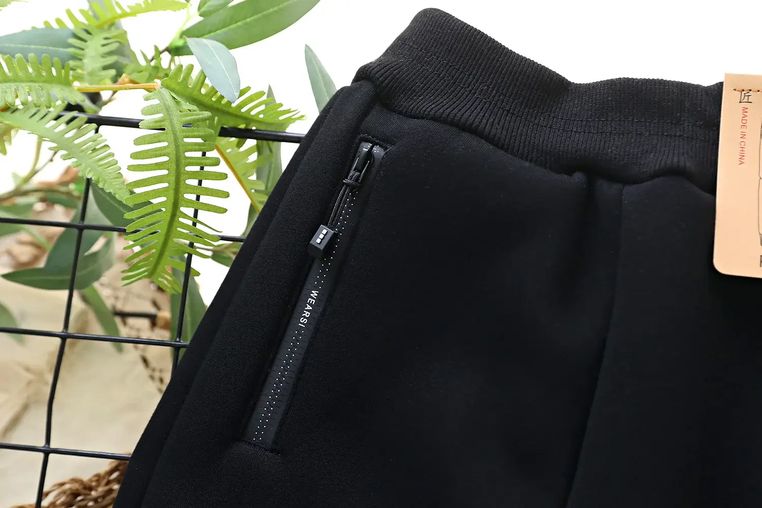 Children's Grey Fleece Winter Pants Middle Size — feature 10