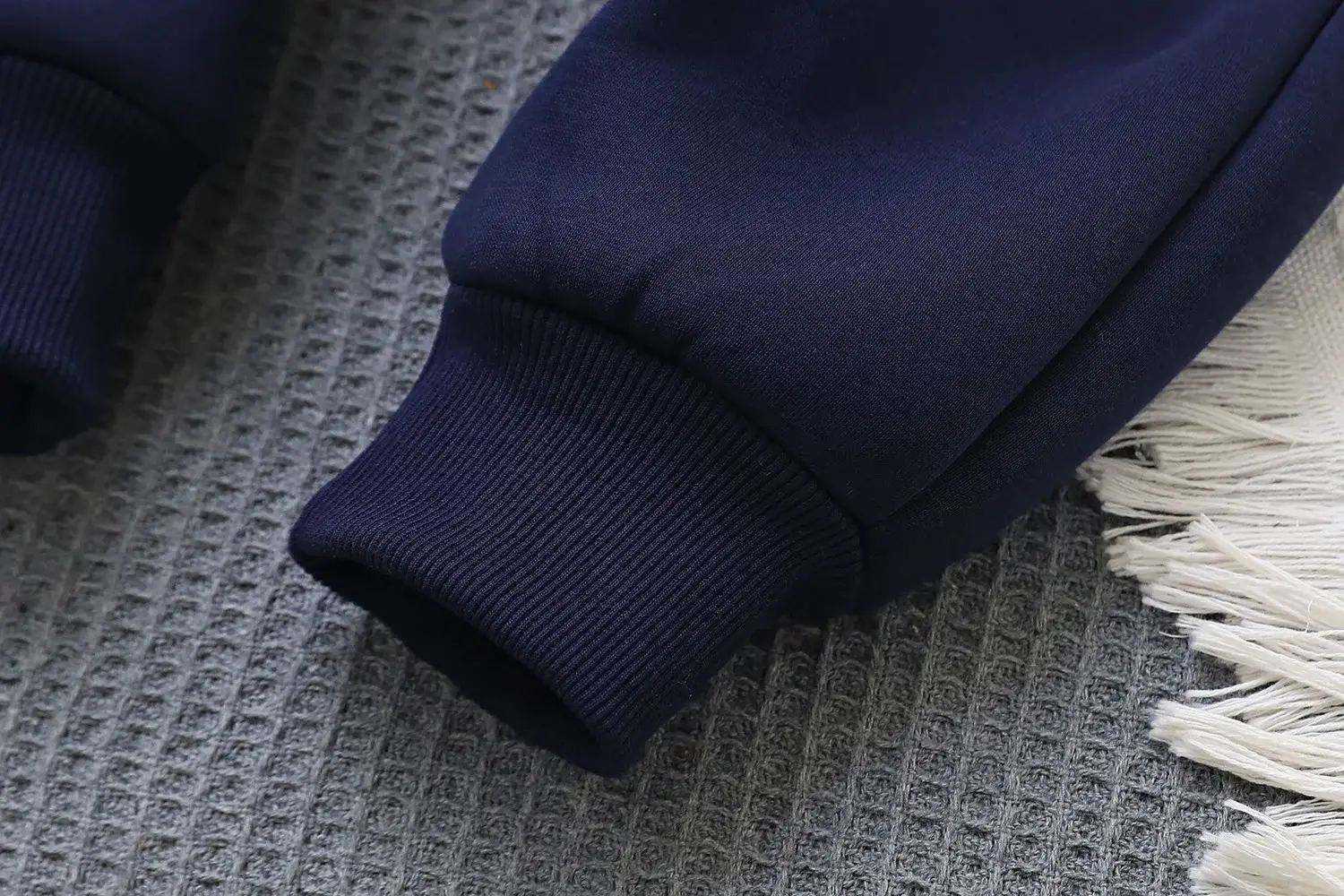 Children's Grey Fleece Winter Pants Middle Size — feature 15