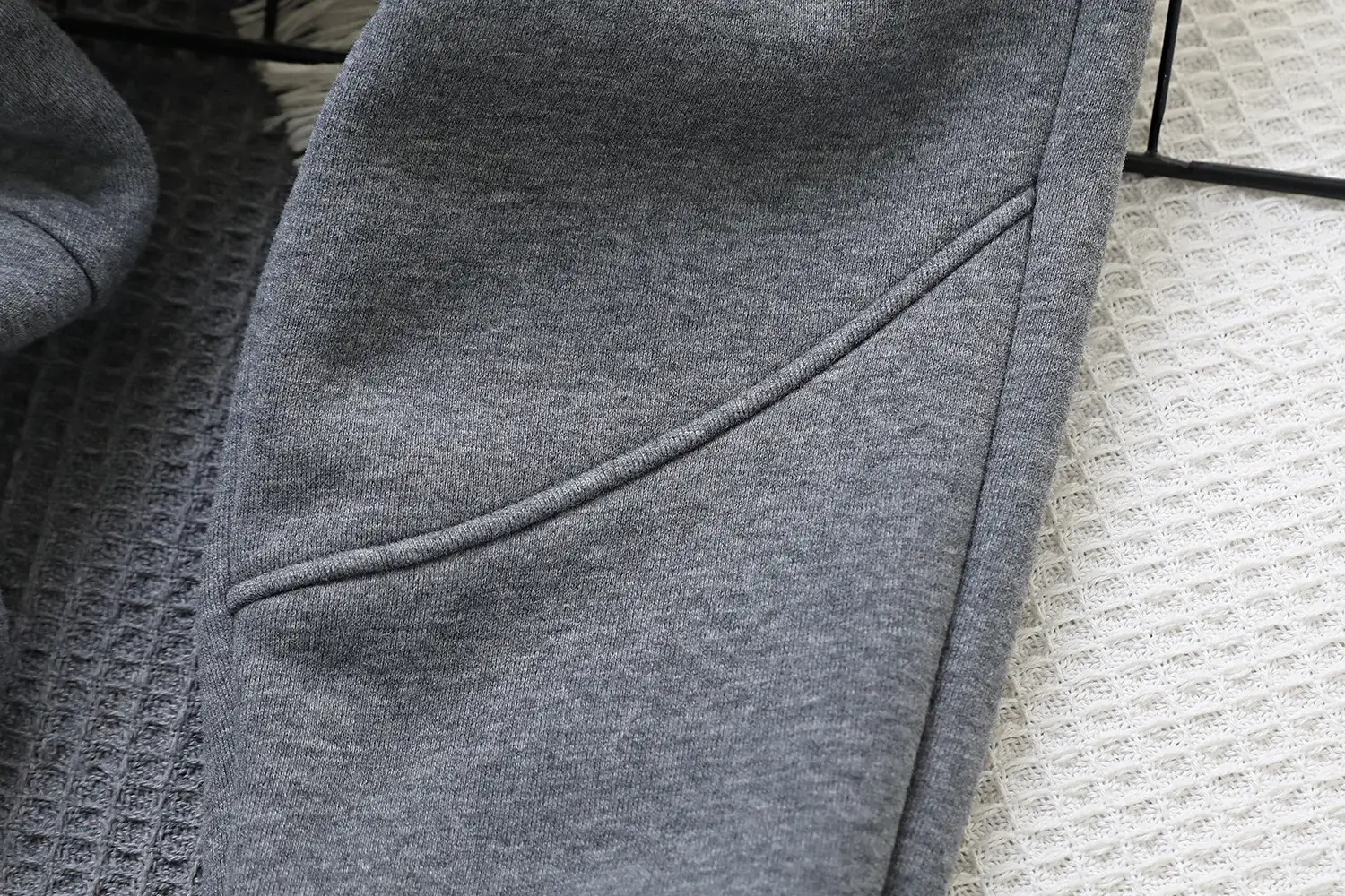 Children's Grey Fleece Winter Pants Middle Size — feature 3
