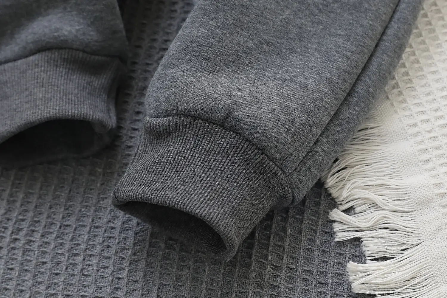Children's Grey Fleece Winter Pants Middle Size — feature 4