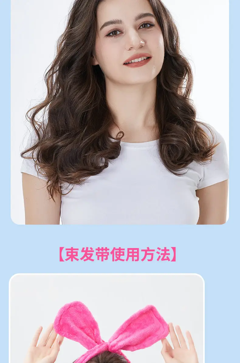 Heatsleep Hair Curler Dual Use Headband — feature 11