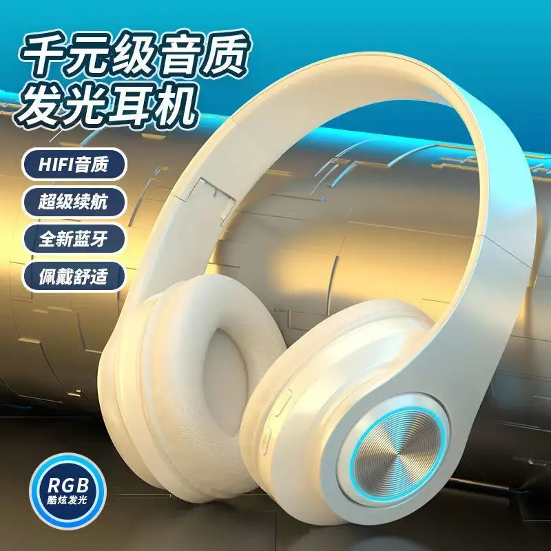 Cross-Body Bluetooth Headset with Red Design - Image 9