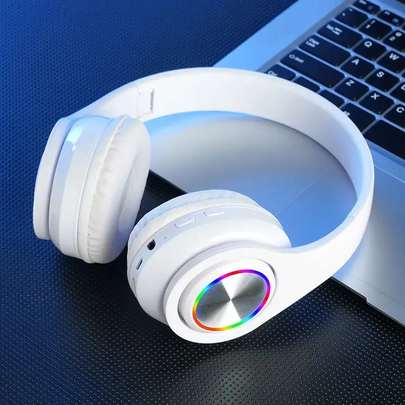 Cross-Body Bluetooth Headset with Red Design - Image 2