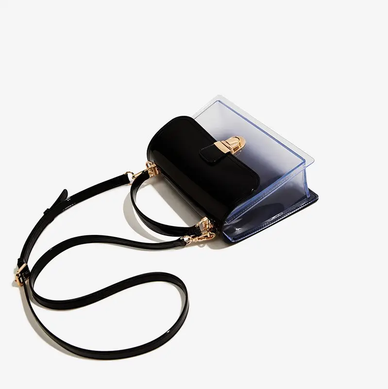 Transparent Jelly Pvc Shoulder Bag Multi Color