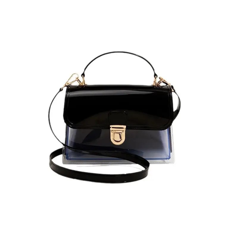 Transparent Jelly Pvc Shoulder Bag Multi Color