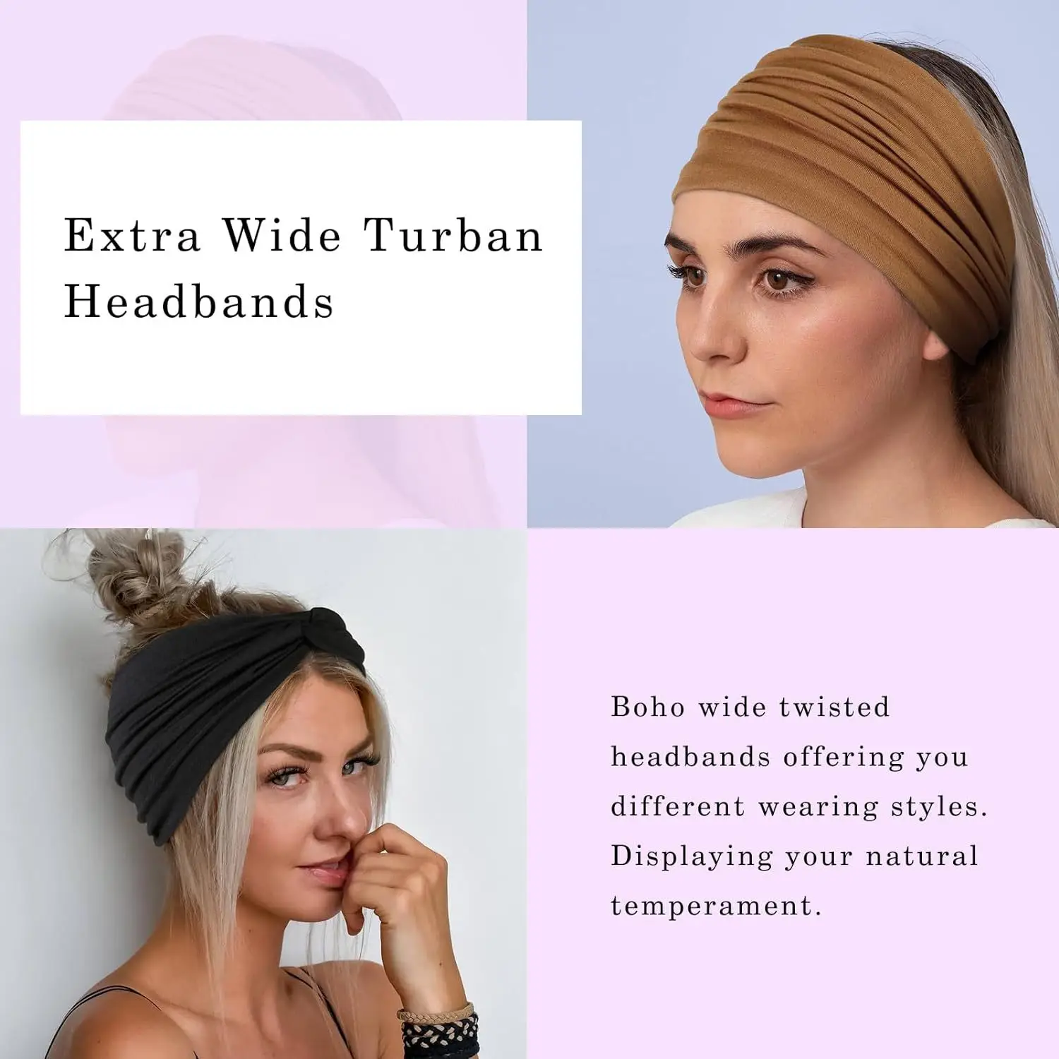 Green Twist Yoga Hair Band for Women — feature 9