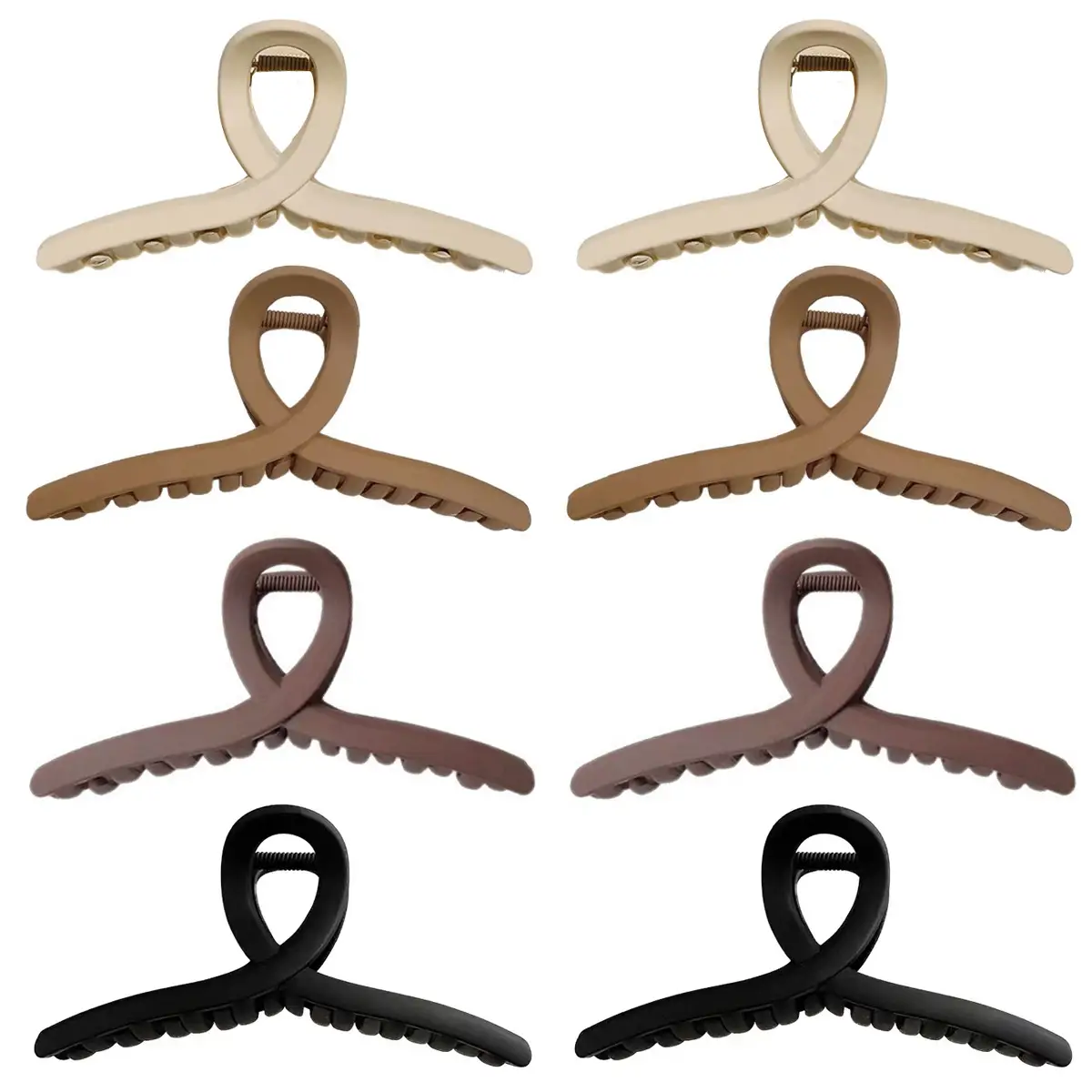 13cm Matte Claw Clip for Back of Head - Image 5