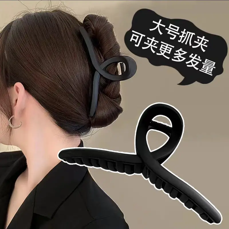 13cm Matte Claw Clip for Back of Head - Image 6