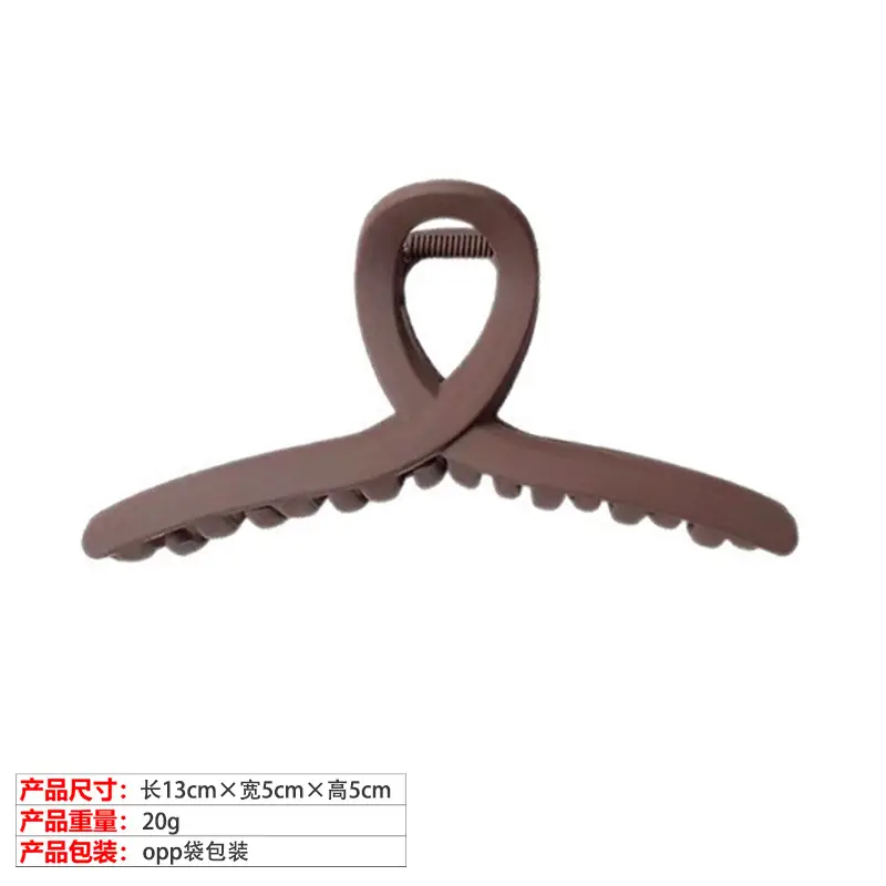 13cm Matte Claw Clip for Back of Head - Image 2