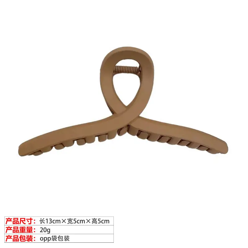 13cm Matte Claw Clip for Back of Head - Image 3