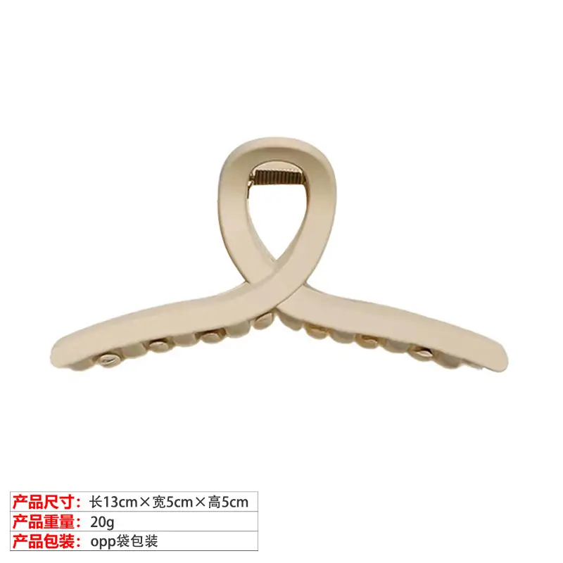 13cm Matte Claw Clip for Back of Head - Image 4