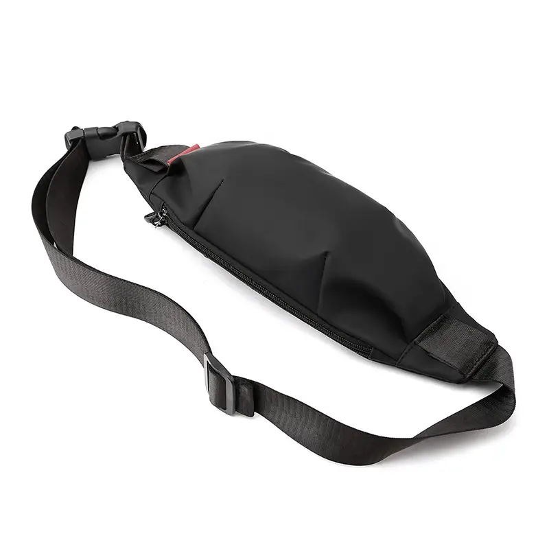Men's Waterproof Crossbody Waist Bag Black — feature 15