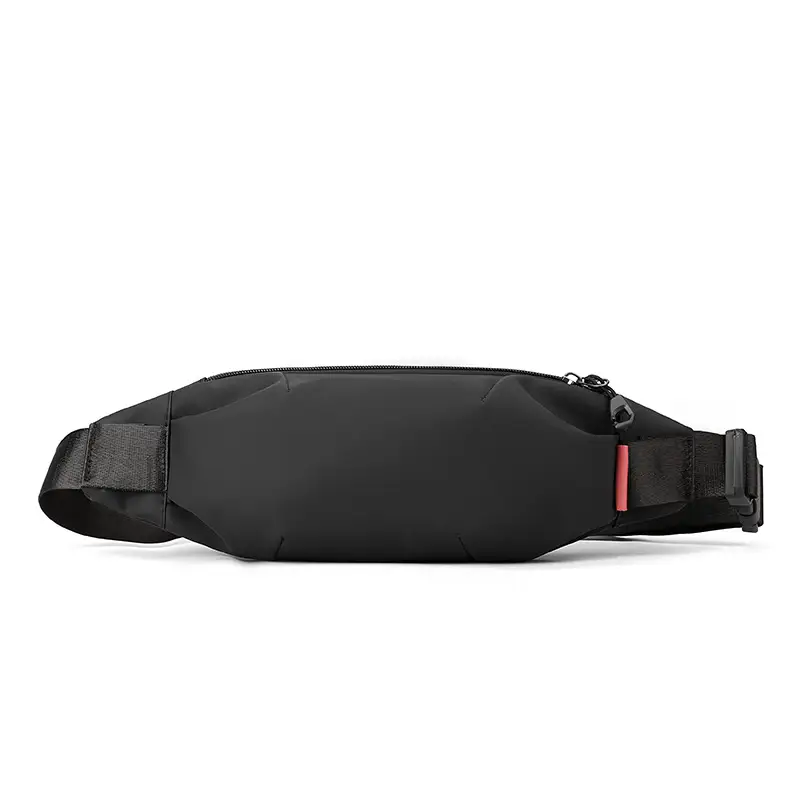Men's Waterproof Crossbody Waist Bag Black — feature 20