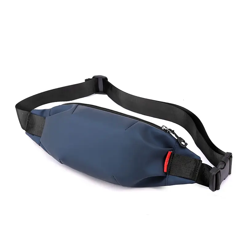 Men's Waterproof Crossbody Waist Bag Black - Image 4
