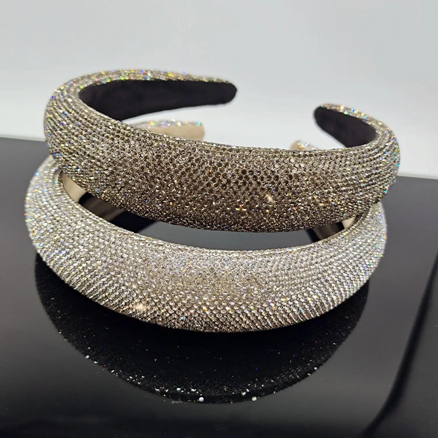 2023 Korean Style Diamond Headband with Starry Sky Design — feature 12