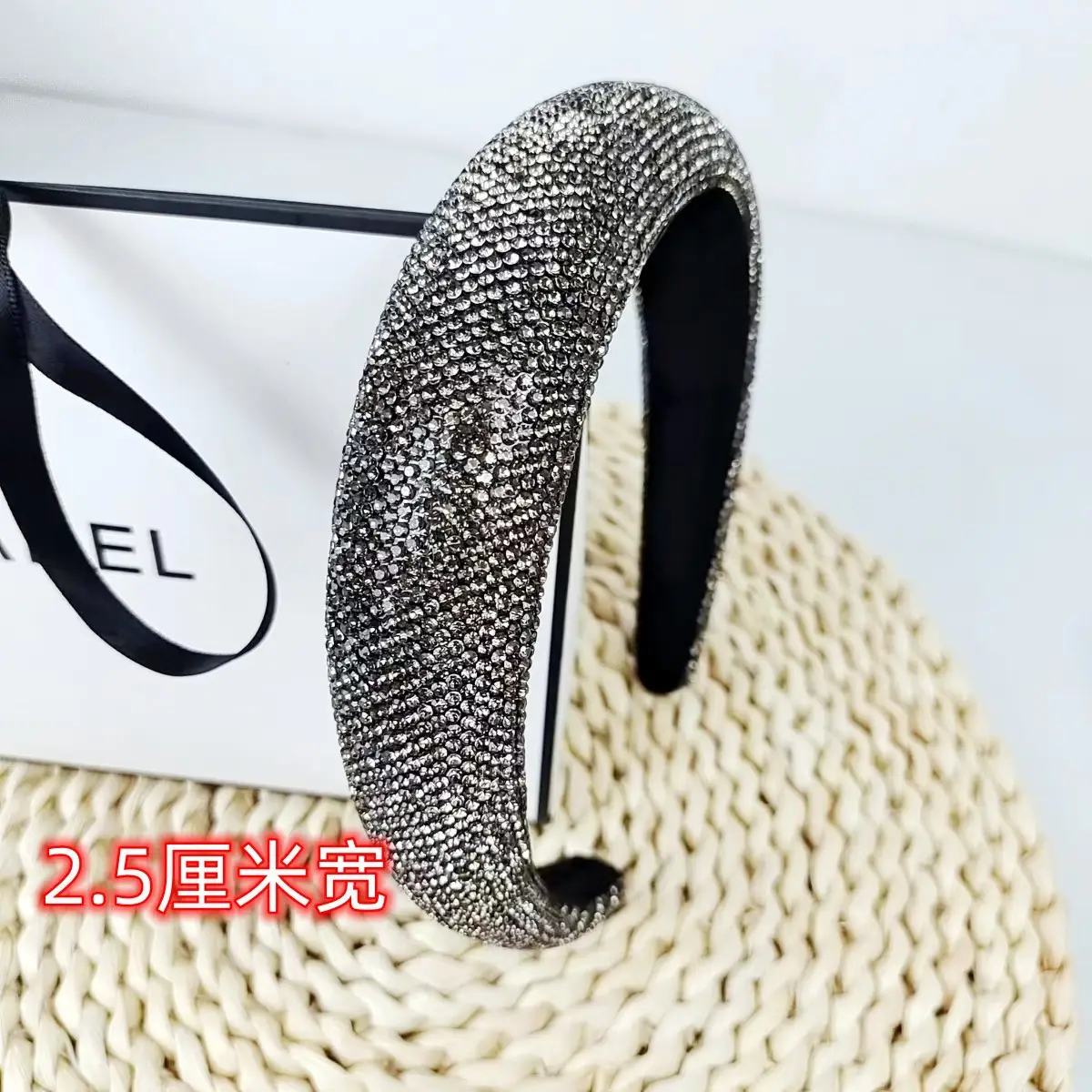 2023 Korean Style Diamond Headband with Starry Sky Design