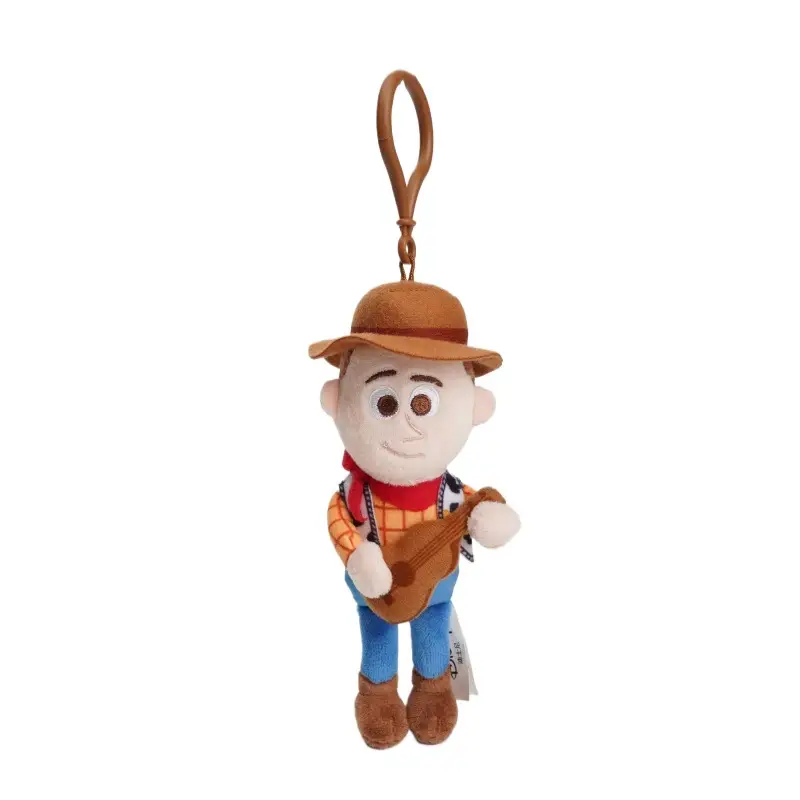 Authentic Disney Toy Story Forky Ham Pig Hugable Dragon Plush Toy Three-Eyed Alien Pendant Keychain