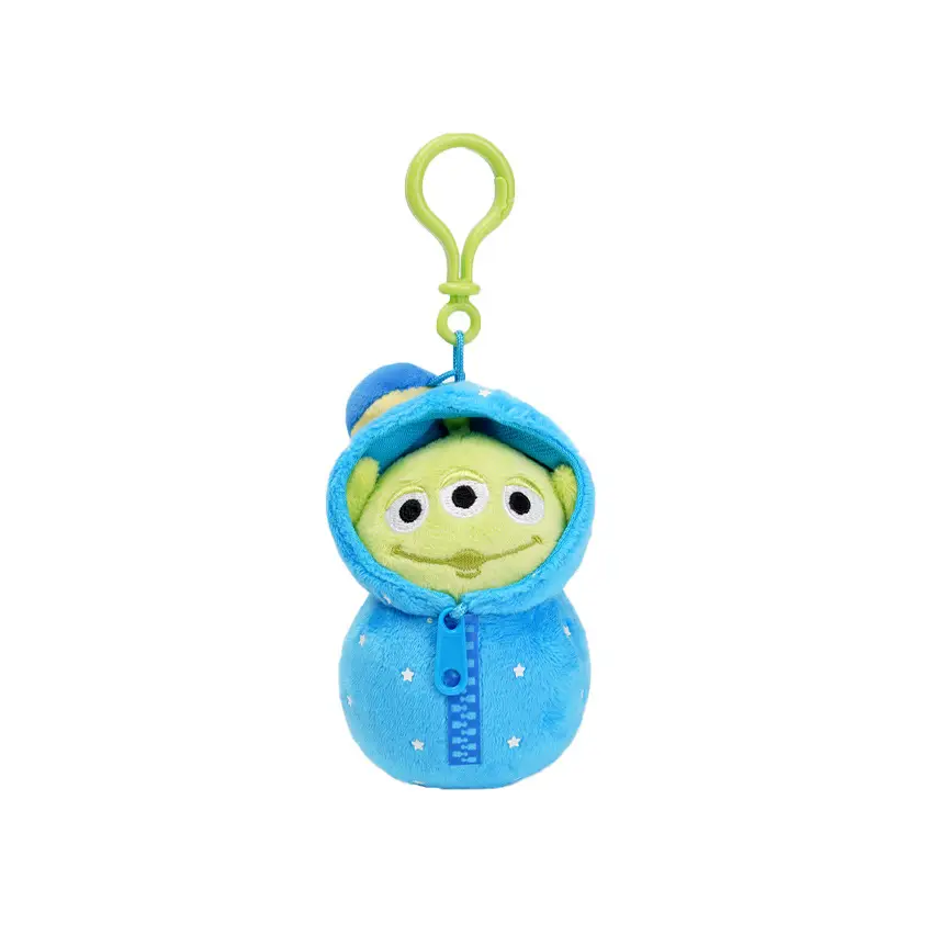 Authentic Disney Toy Story Forky Ham Pig Hugable Dragon Plush Toy Three-Eyed Alien Pendant Keychain