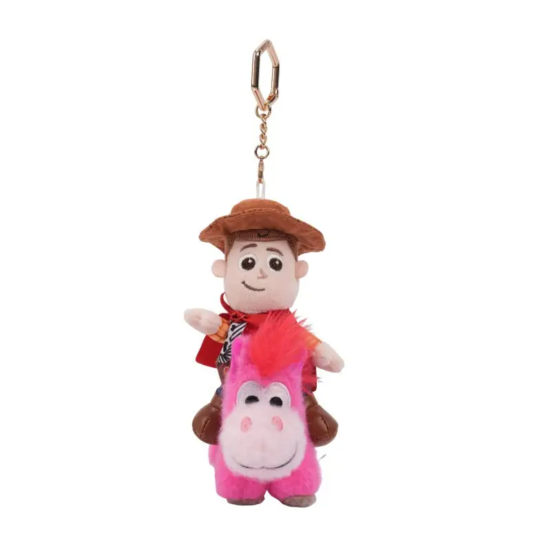 Authentic Disney Toy Story Forky Ham Pig Hugable Dragon Plush Toy Three-Eyed Alien Pendant Keychain