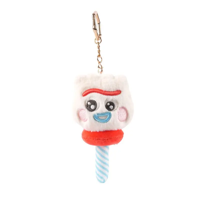 Authentic Disney Toy Story Forky Ham Pig Hugable Dragon Plush Toy Three-Eyed Alien Pendant Keychain