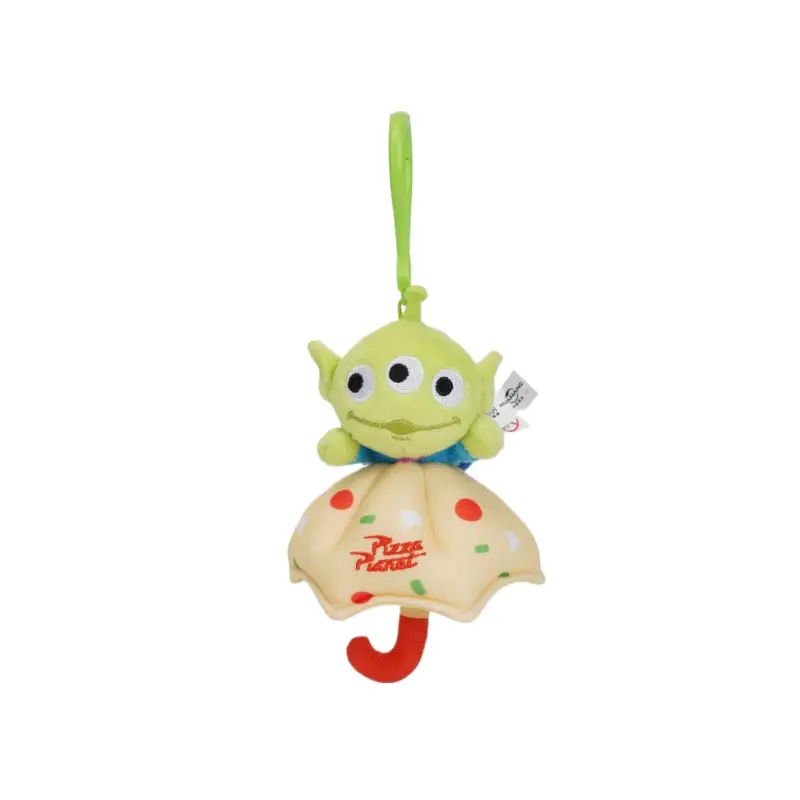 Authentic Disney Toy Story Forky Ham Pig Hugable Dragon Plush Toy Three-Eyed Alien Pendant Keychain