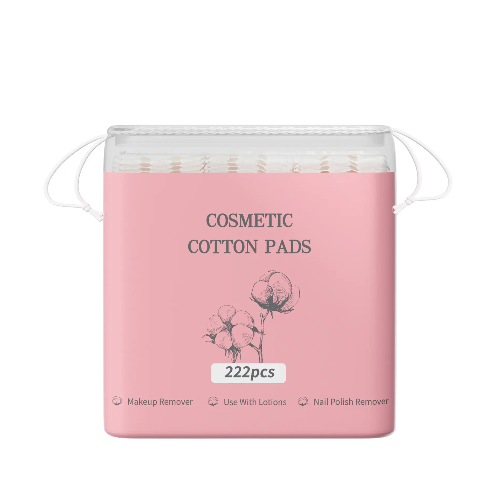 Double-Sided Cotton Makeup Remover Pads 222pcs - Image 11