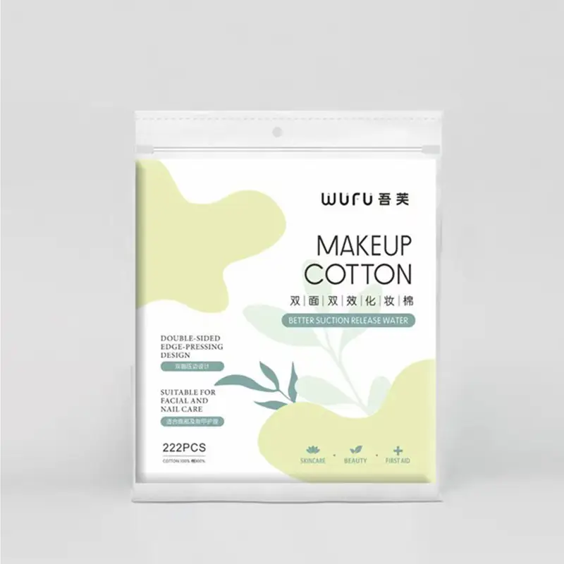 Double-Sided Cotton Makeup Remover Pads 222pcs - Image 5