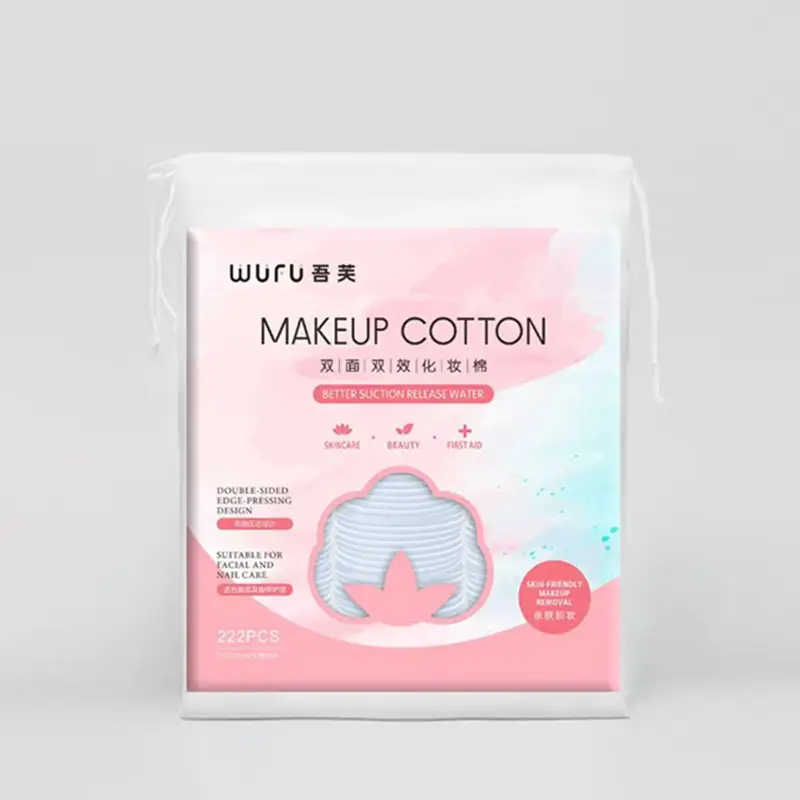 Double-Sided Cotton Makeup Remover Pads 222pcs - Image 6