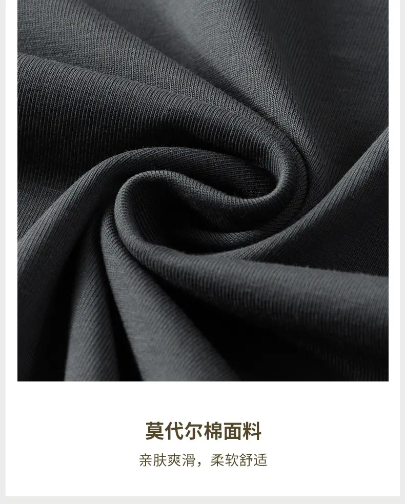 Men's Blue Long Sleeve T-Shirt Spring Autumn Thin Inner — feature 18