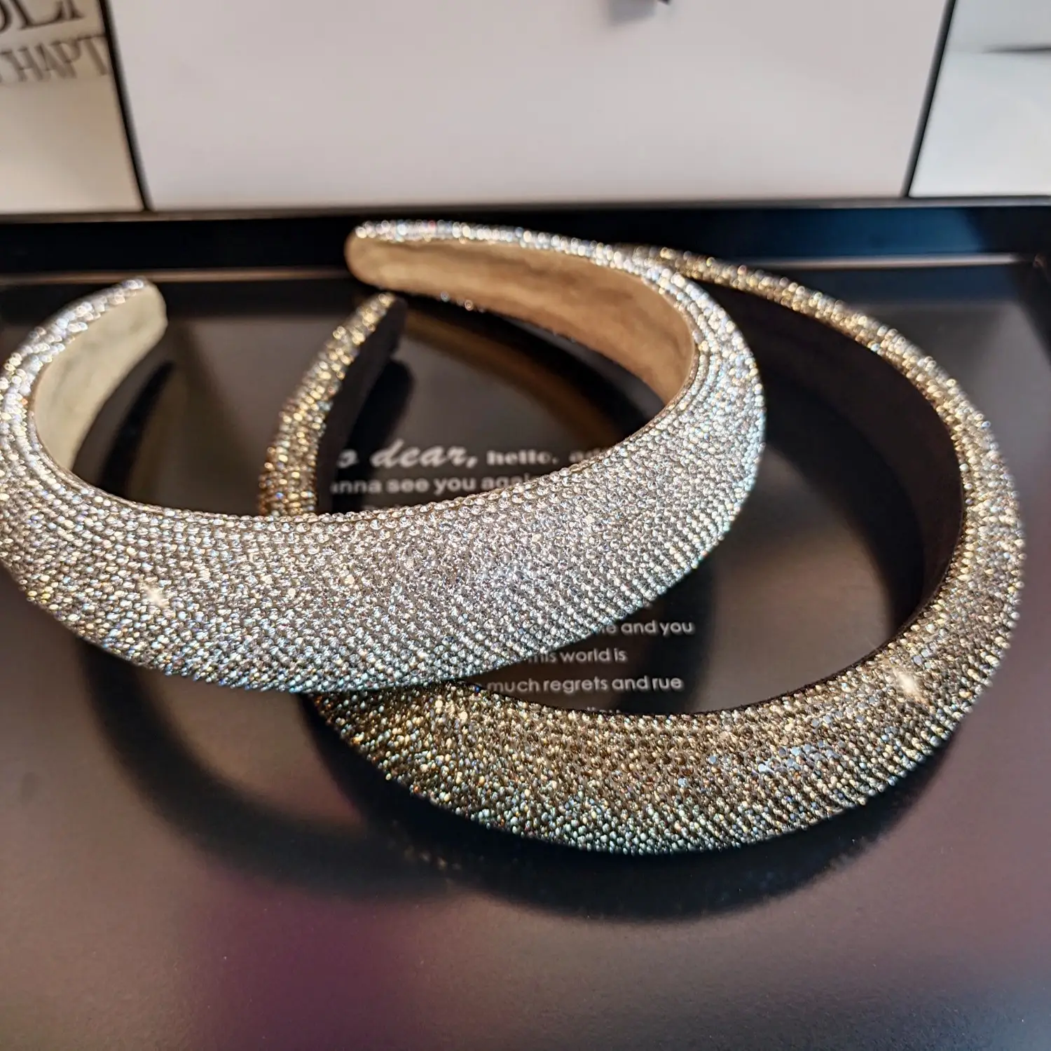Wide Diamond Hairband for Women High End Star High End — feature 14