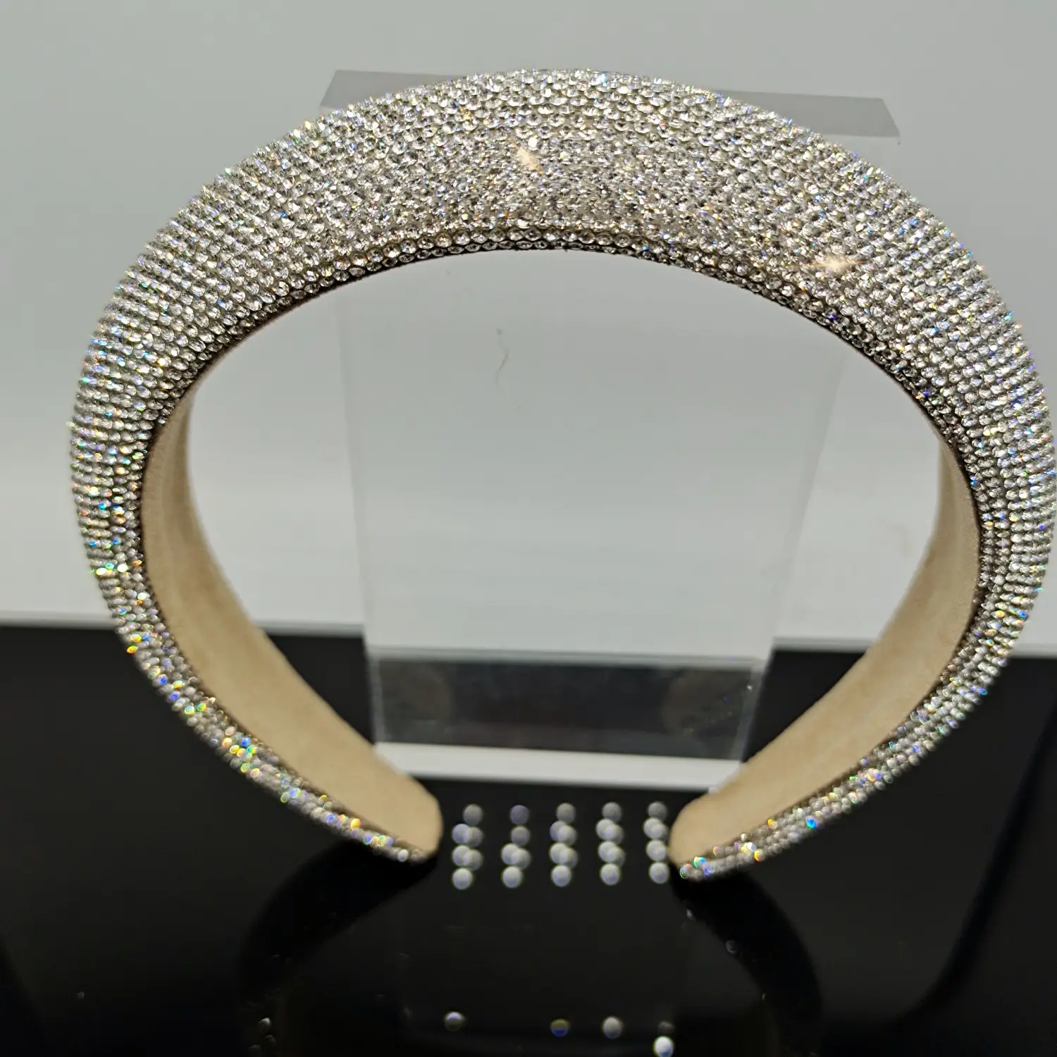 Wide Diamond Hairband for Women High End Star High End — feature 17