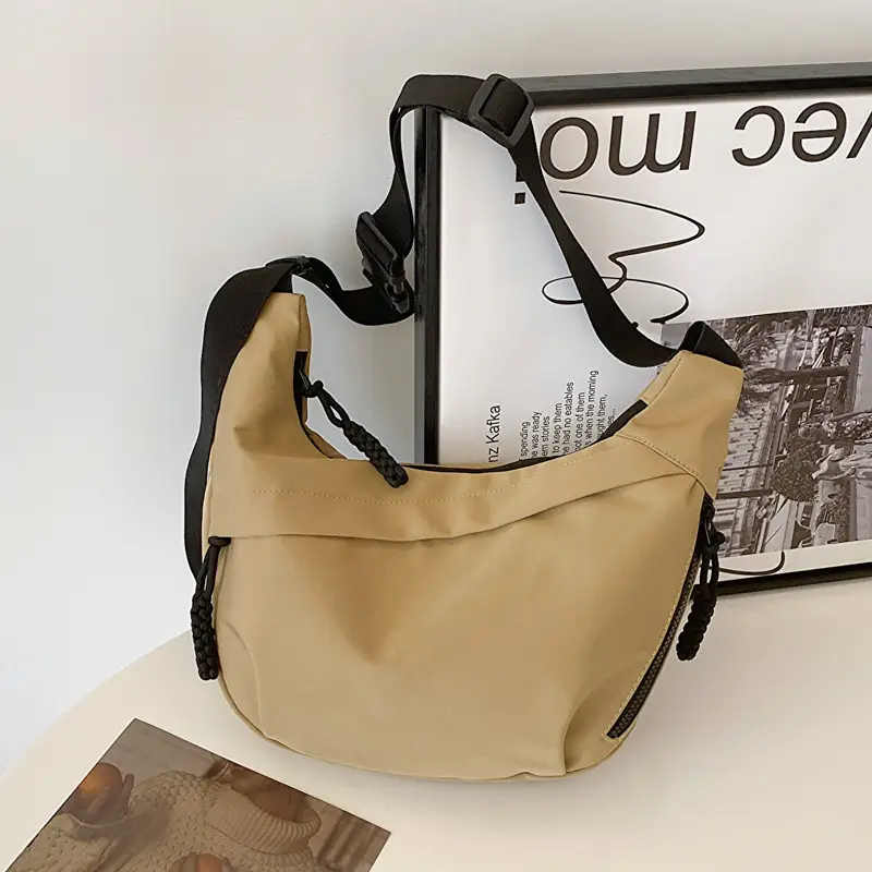 Women's 2023 Shoulder Bag Red Black White Korean Style - Image 5