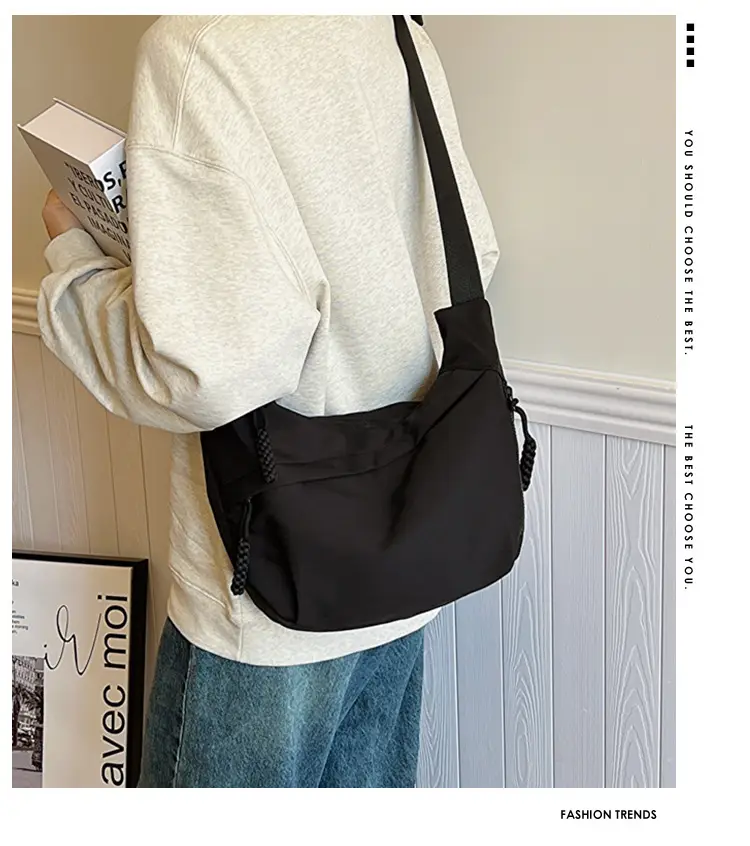 Women's 2023 Shoulder Bag Red Black White Korean Style — feature 1