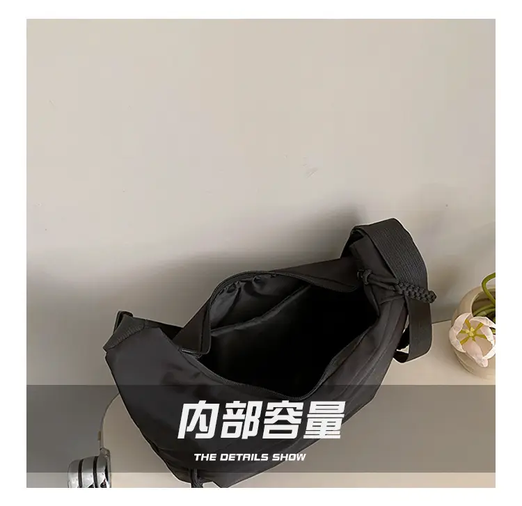 Women's 2023 Shoulder Bag Red Black White Korean Style — feature 6