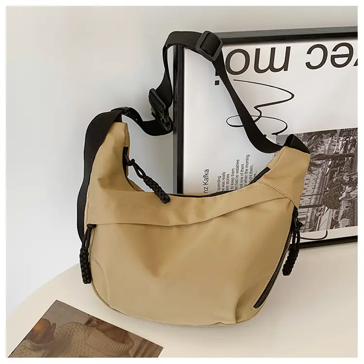 Women's 2023 Shoulder Bag Red Black White Korean Style - Image 3