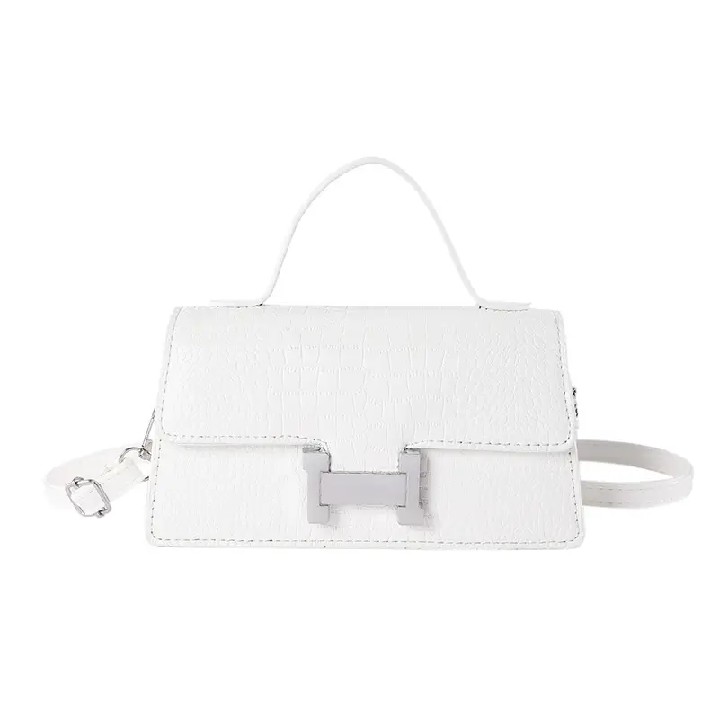 Black H-Logo Shoulder Bag for Women - Image 2