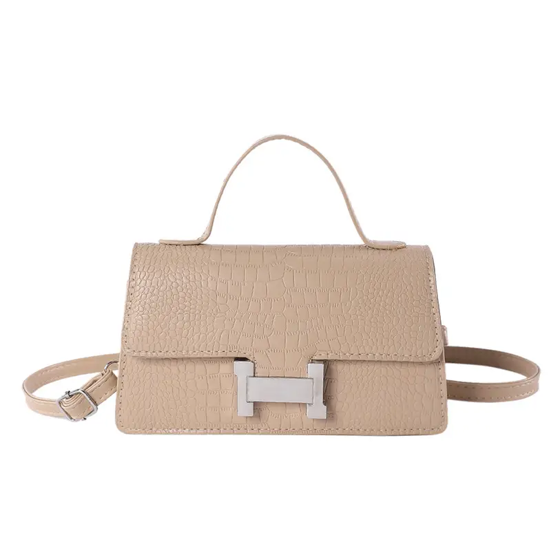 Black H-Logo Shoulder Bag for Women - Image 4