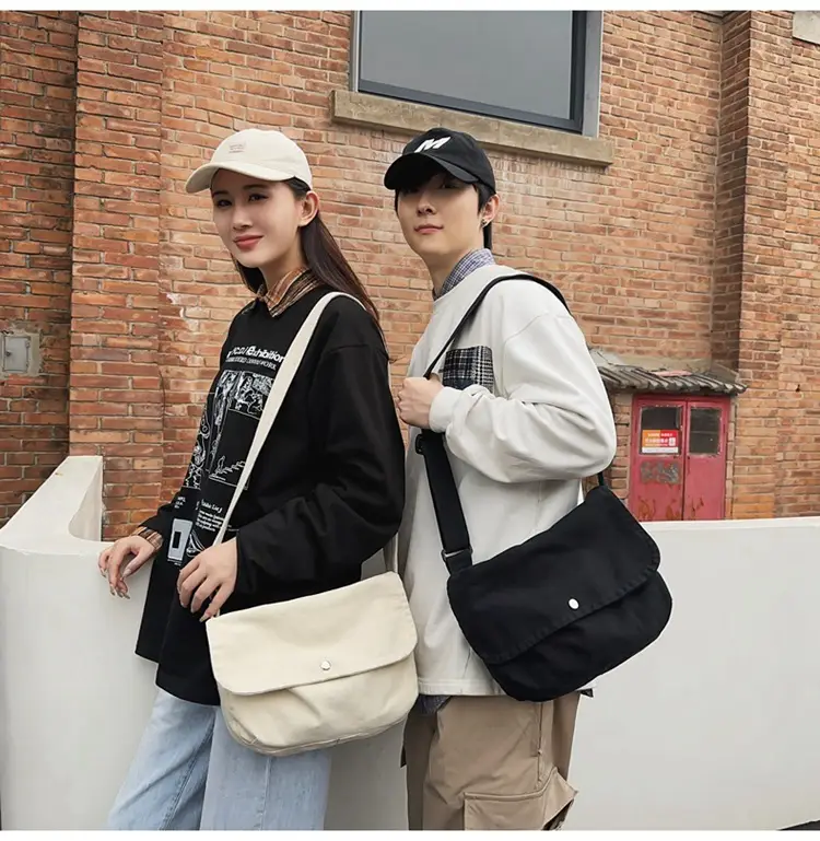 Japanese Style Green Messenger Bag for Women — feature 16
