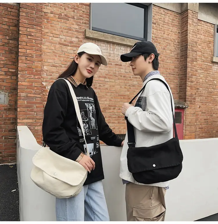 Japanese Style Green Messenger Bag for Women — feature 18