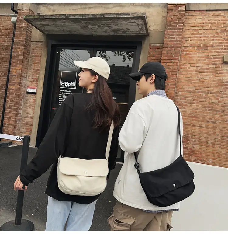Japanese Style Green Messenger Bag for Women — feature 19