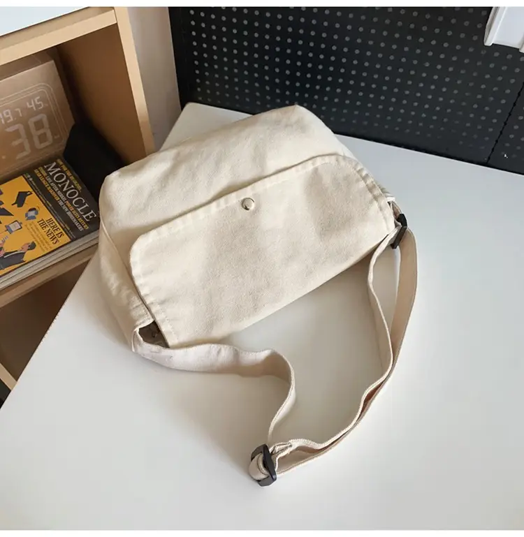 Japanese Style Green Messenger Bag for Women — feature 50