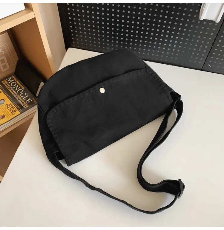 Japanese Style Green Messenger Bag for Women — feature 52