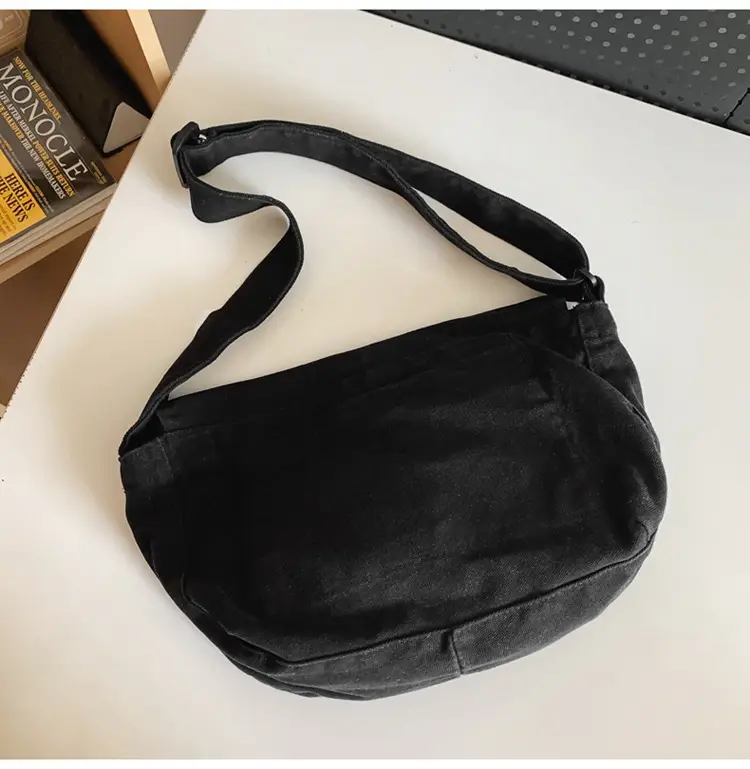 Japanese Style Green Messenger Bag for Women — feature 54