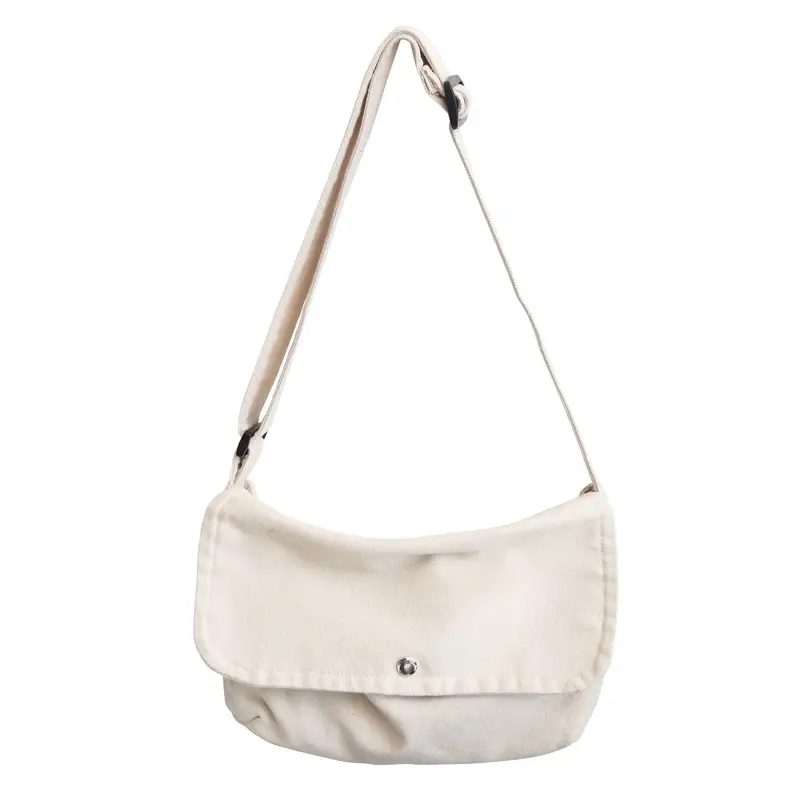Japanese Style Green Messenger Bag for Women - Image 3