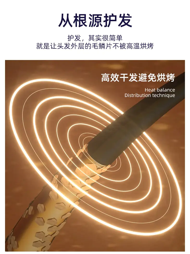 New Hair Dryer High Power Cold Hot Salon Grade — feature 5