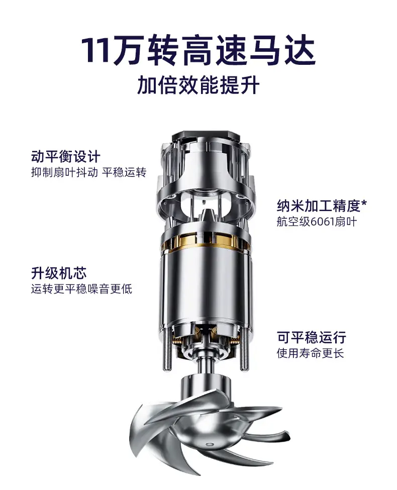 New Hair Dryer High Power Cold Hot Salon Grade — feature 9