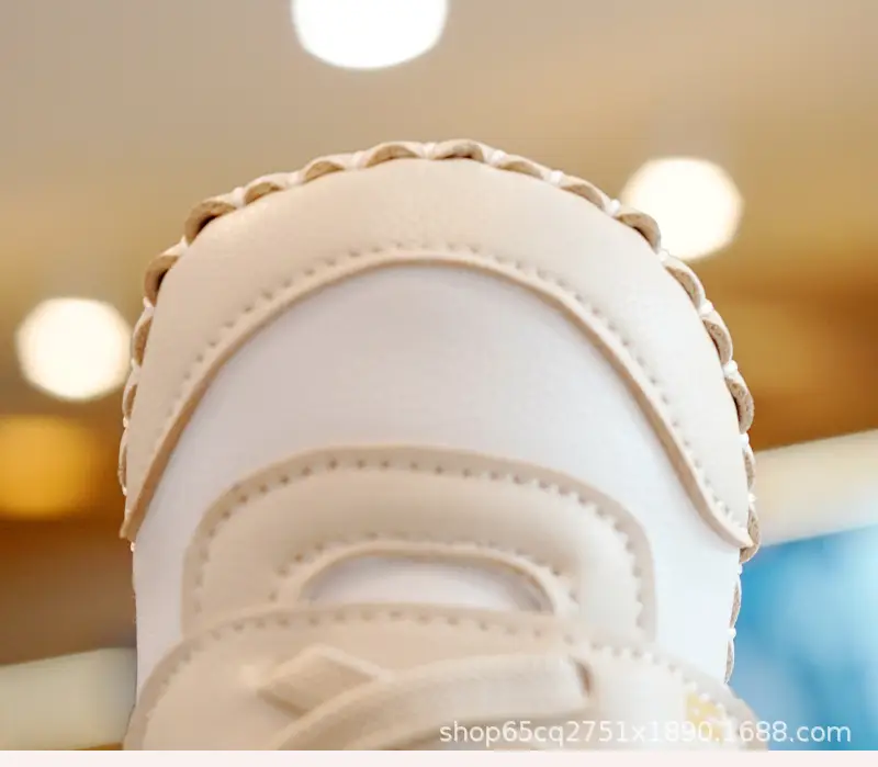 White Soft Baby Shoes for 0-1 Years Anti-Slip — feature 1